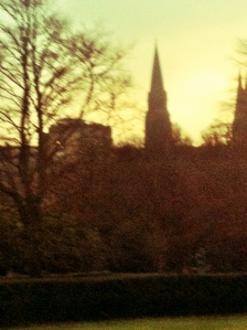 Sun in Edinburgh